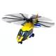 Dickie: Conjunto de brinquedos de carro de resgate com helicóptero - Com luz e som - .Imagem