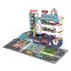 Stedelijke parkeergarage met auto’s – 45 cm, multifunctioneel - .afbeelding