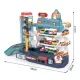 Stedelijke parkeergarage met auto’s – 45 cm, multifunctioneel - .afbeelding