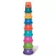 Tooky Toy: Set de jucării de dezvoltare pentru bebeluși, lemn - 60 piese - .foto