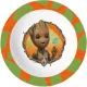 Vingadores: Prato fundo micro-ondas, Groot - 16 cm - .Imagem
