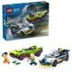LEGO® City Politiewagen en sportwagen achtervolging 60415 - .afbeelding