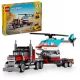 LEGO® Creator: 3 em 1 Caminhão de Caçamba e Helicóptero 31146 - .Imagem