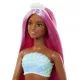 Barbie Dreamtopia: Színes hajú sellő baba - többféle - . kép
