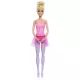 Barbie: Szőke hajú balerina baba rózsaszín tütüben - . kép