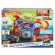 Hot Wheels City: piętrowy myjnia-samochodowa zestaw torów z autem zmieniającym kolor - .zdjęcie 