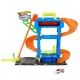 Hot Wheels City: Etageret bilvaskesæt med farveskiftende lille bil - .billede