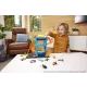 Hot Wheels City: Etageret bilvaskesæt med farveskiftende lille bil - .billede