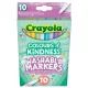Crayola: Set van fijnschrijfmarkers - 10 stuks - .afbeelding