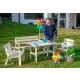 Set mobilier de grădină pentru copii - lemn - .foto