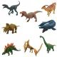 Pārsteiguma stiepjamā dzīvnieka figūra – Dinozauri - .attēls
