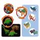 Figura animal elástica surpresa – Dinossauros - .Imagem