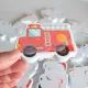 Buddy & Barney: Krāsas mainīgās flīzes vannas rotaļlietai - Darba mašīnas - .attēls