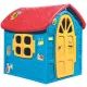 Petite maison avec motif d'abeille - bleu - .image