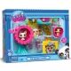 Littlest Pet Shop: žaidimų rinkinys „Mókagyár“ su 2 figūrėlėmis, 1 serija - .vaizdas