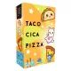 Gioco di carte con taco, gatti e pizza - in lingua ungherese - .immagine