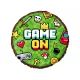 Game on gamer fólia lufi - 45 cm - . kép