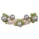 Pastelkleurige ballon guirlande - 64 stuks - .afbeelding