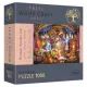 Trefl Puzzle Wood Craft: Varázsműhely – 1000 darabos puzzle fából CSOMAGOLÁSSÉRÜLT - . kép