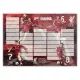 Liverpool: Rooster A5 - Hongaarse taal - .afbeelding