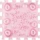 Ortho Puzzle: Ortopédiai masszázs szőnyeg szett, 12 db-os – Macaroons - . kép