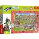 Trefl: Spy Guy Kisvárosi nyomozós képkereső puzzle - 100 darabos - . kép