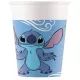 Lilo&Stitch: Bekertjes met Stitch-ontwerp, 200 ml - set van 8 stuks. - .afbeelding