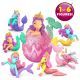 Bombe de bain surprise avec des poneys sirènes - .image