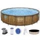 Bestway: Power Steel Swim Vista fémvázas medence szett - 549 x 122 cm 56977 - . kép