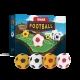 Nebulo: Gomma colorata a forma di pallone da calcio - vari tipi - .immagine