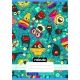 Nebulo: quaderno a righe con fantasie alla moda, 1ª classe, 14-32, A5 - vari modelli - .immagine