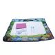 Tappeto decorativo senza macchie con motivo dinosauro - 80 x 60 cm - .immagine