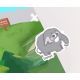 Bildungbuch mit Aufklebern - Tiere - . bild aus