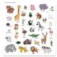 Educatief stickerboek - dieren - .afbeelding