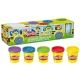 Play-Doh: Kezdődik a suli gyurma csomag - 5 db-os CSOMAGOLÁSSÉRÜLT - . kép