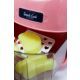 Friggitrice ad aria rosa con luci, suoni e accessori - .immagine
