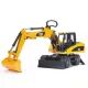 Bruder: Caterpillar mobiele graafmachine - .afbeelding