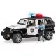 Bruder: Jeep Wrangler Unlimited Rubicon rendőrségi jármű szett - . kép