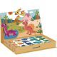 Tooky Toy: Mágneses puzzle dobozban - dinoszauruszok - . kép
