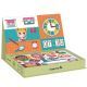 Tooky Toy: Mágneses puzzle dobozban - csodás nap - . kép