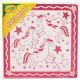 Crayola: Pânză de pictat cu model unicorn - 20 x 20 cm - .foto