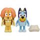 Bluey: Zestaw dwóch figurek - Doktor Indy i Bluey - .zdjęcie 