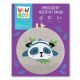 Wow Box: Broderisæt - Panda - .billede