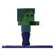 Jada Toys: Minecraft meglepetés nanofigura, 4 cm - 1. széria - . kép