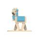 Jada Toys: Minecraft meglepetés nanofigura, 4 cm - 1. széria - . kép