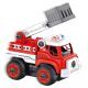 BUKI: Távirányítós, hangot adó és összeszerelhető tűzoltóautó - . kép