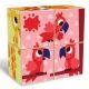 Kids Hits: Fa puzzle kocka - Színes állatkert - . kép