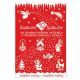 Weihnachtsschablone für Schneespray - 31 x 21 cm - . bild aus