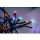 Dekortrend Basic: Buiten lichtsnoer met tijdschakelaar, 80 LED, kleurrijk - .afbeelding