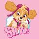 Paw Patrol : Serviette magique Skye, coton - 30 x 30 cm - .image